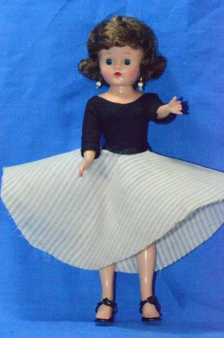 Vintage 10.  5 " Vogue Jill Doll In Tagged Leotard Outfit Bkw Ml