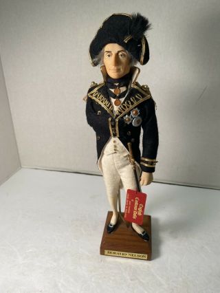 Ann Parker Horatio Nelson English Doll With Tag 11”