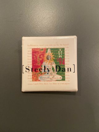 Steely Dan 1994 Tour Collector Button Lapel Pin Vintage