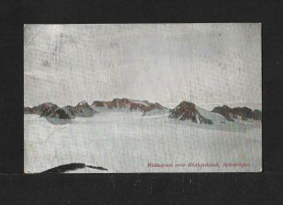 NORWAY SPITSBERGEN LOCAL POST MIXED ppc 1911 POLAR 2