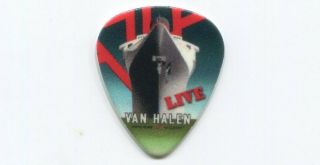 Van Halen 2015 North American Tour Guitar Pick Merch Booth And Vip Eddie 2