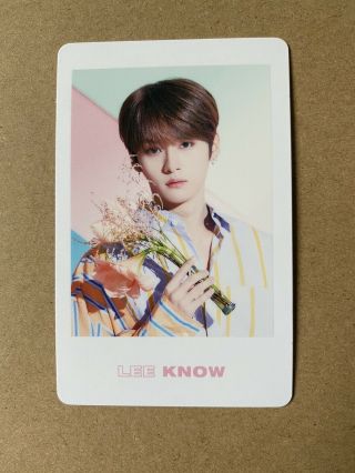 Lee Know Minho Stray Kids District 9 Unlock Photocard Official
