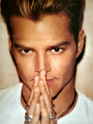 Ricky Martin - Poster (latin Music) Almas Del Silencio (2003 Promo Poster)