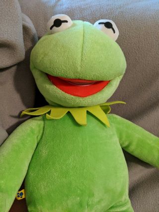 Kermit Frog Build A Bear Workshop Plush Puppet Jim Henson Muppets Green Disney