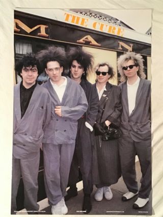 The Cure 1986 Poster Masterpiece London Robert Smith