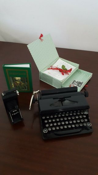 American Girl Kit Typewriter Stationary Set Camera And Book
