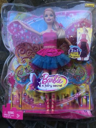 Barbie A Fairy Secret Doll 2010 Mattel T7349