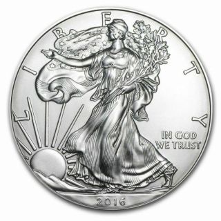 2016 American Silver Eagle 1 Oz Tube Of 20 Coins