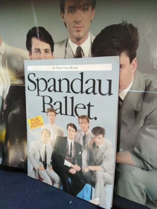 Spandu Ballet In Their Own Words & Giant Poster 1980 