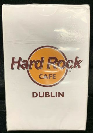 Factory Hard Rock Cafe Dublin Playing Cards Wow