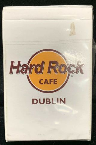 Factory Hard Rock Cafe Dublin Playing Cards Wow 2