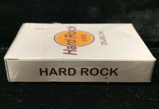 Factory Hard Rock Cafe Dublin Playing Cards Wow 3