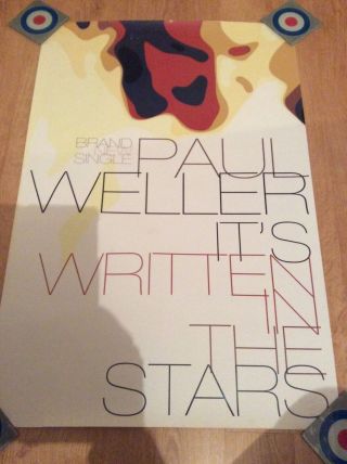 Paul Weller Promo Poster It 