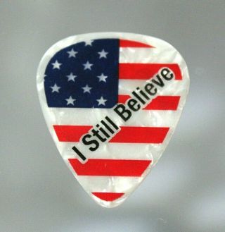 Ted Nugent // 2011 Concert Tour Guitar Pick // I Still Believe American Flag Usa