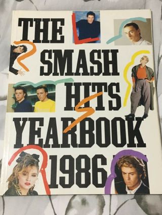 Smash Hits Yearbook 1986 Madonna Wham,  Paul Weller Duran Duran
