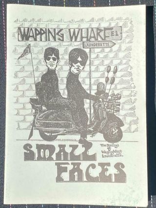 The Darlings Of Wapping Wharf Small Faces Fanzine Issue 1 Mod 60s Steve Marriott