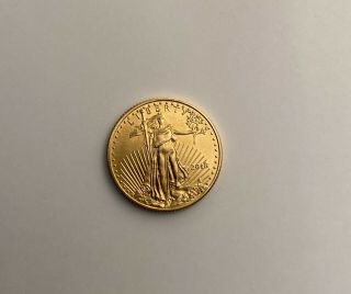 2018 1/10 Oz Gold American Eagle $5 Coin