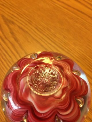 collectables Joe St.  Clair Glass Paper Weight 3