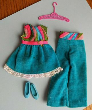 Vint Orig Barbie Skipper Triple Treat Pants,  Dress - Top & Shoes Look