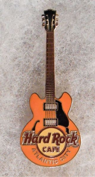 Hard Rock Cafe Atlantic City Core Guitar Series Six String Guitar Pin 31477