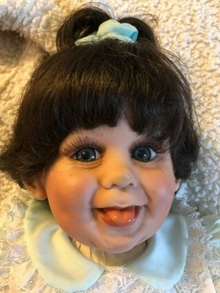 Fayzah Spanos " Bub - Lee " Precious Heirloom Doll 1993 26 " Signed 185/1000
