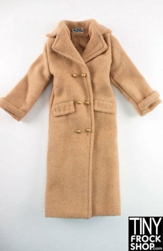 Tonner 16 " Tyler Wentworth Double Breasted Camel Long Coat