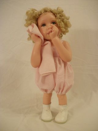 Angel Baby 16 " Resin Doll By Pamela Erff