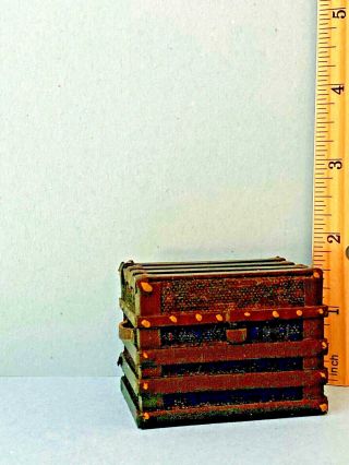 Artisan Steamer Trunk Miniature 1:12 Scale