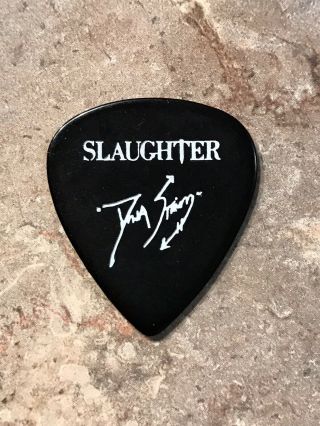 Slaughter “dana Strum” Early 90’s Tour Guitar Pick - Rare