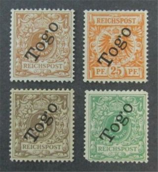 Nystamps German Togo Stamp 1//5 Og H $54