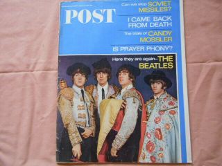 Vintage Magazines August 27 1966 The Beatles On Cover Post