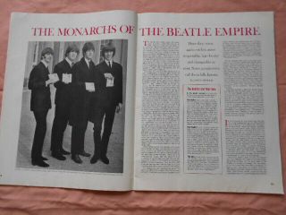 Vintage Magazines August 27 1966 the Beatles on Cover POST 2