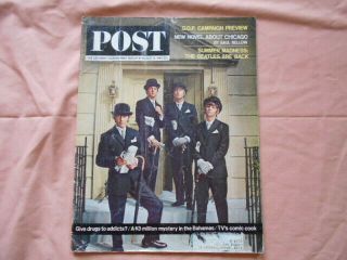 Vintage Magazines August 15 1964 The Beatles On Cover Post