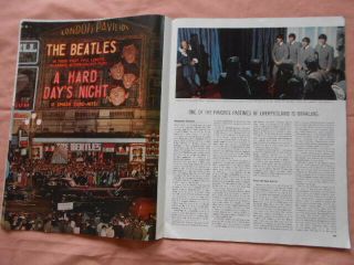 Vintage Magazines August 15 1964 the Beatles on Cover POST 3