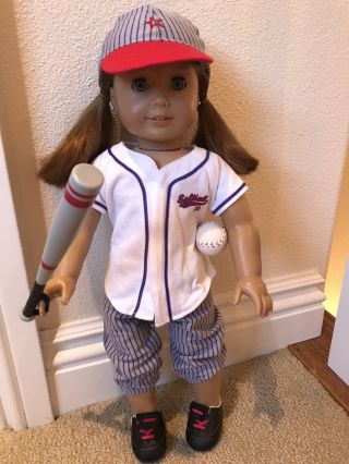 American Girl Doll Baseball And Basketball Outfits And Accessories