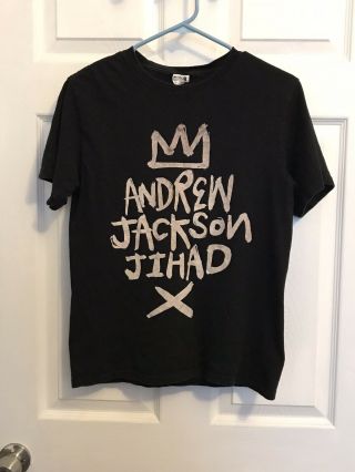 Andrew Jackson Jihad Ajj Folk Punk Band Shirt Small