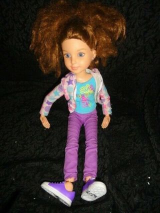 2009 Best Friends Club Addison 18 " Blue Eyes Poseable/articulated Doll Mga