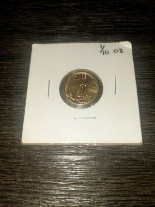 1999 $5 Gold American Eagle 1/10 Oz Gold Coin