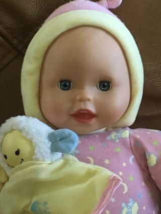 Fisher Price Little Mommy Bedtime Baby Lamb Lullaby Lights Up musical Doll 2