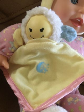 Fisher Price Little Mommy Bedtime Baby Lamb Lullaby Lights Up musical Doll 3