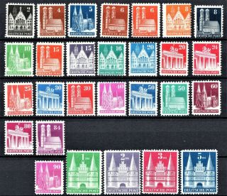 Germany - 1948 Allied Occ.  11 Perf Full Set - Never Hinged - Scan,  Pic