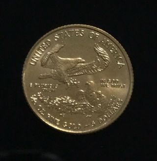2017 1/10 oz Gold American Eagle Coin BU 2