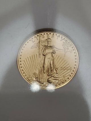 2004 G$5 1/10 Oz Gold American Eagle - Ngc Ms 69