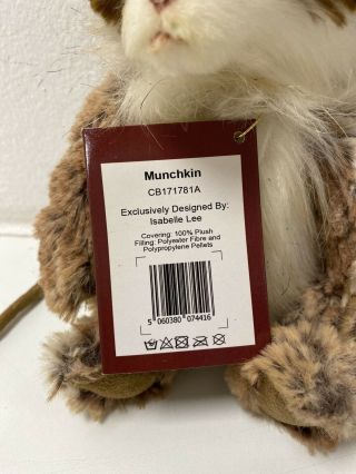 Charlie Bears Retired Munchkin Mouse CB171781A 3