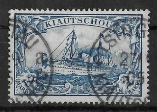 Kiautschou German Colonies 1901 2 M Michel 15 Cv €130 Vf