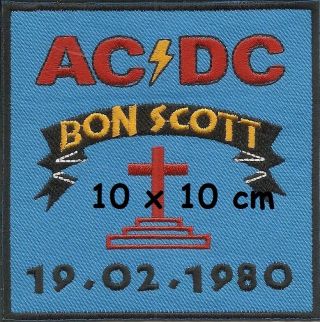 Ac/dc - Bon Scott Patch -