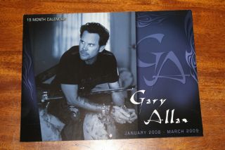 Gary Allan 15 Month Calendar / January 2008 - March 2009