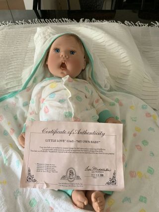 Lee Middleton Little Love Girl My Own Baby Doll Signed & Certificate