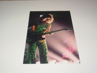 Van Halen 8x12 Photo Eddie Edward Rare Live Concert Diver Down Tour 1982 32