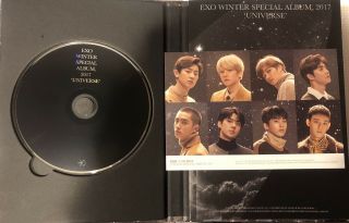[EXO] Exo Universe Album 2017 Winter Special Album : Universe/Unsealed NO PC 2